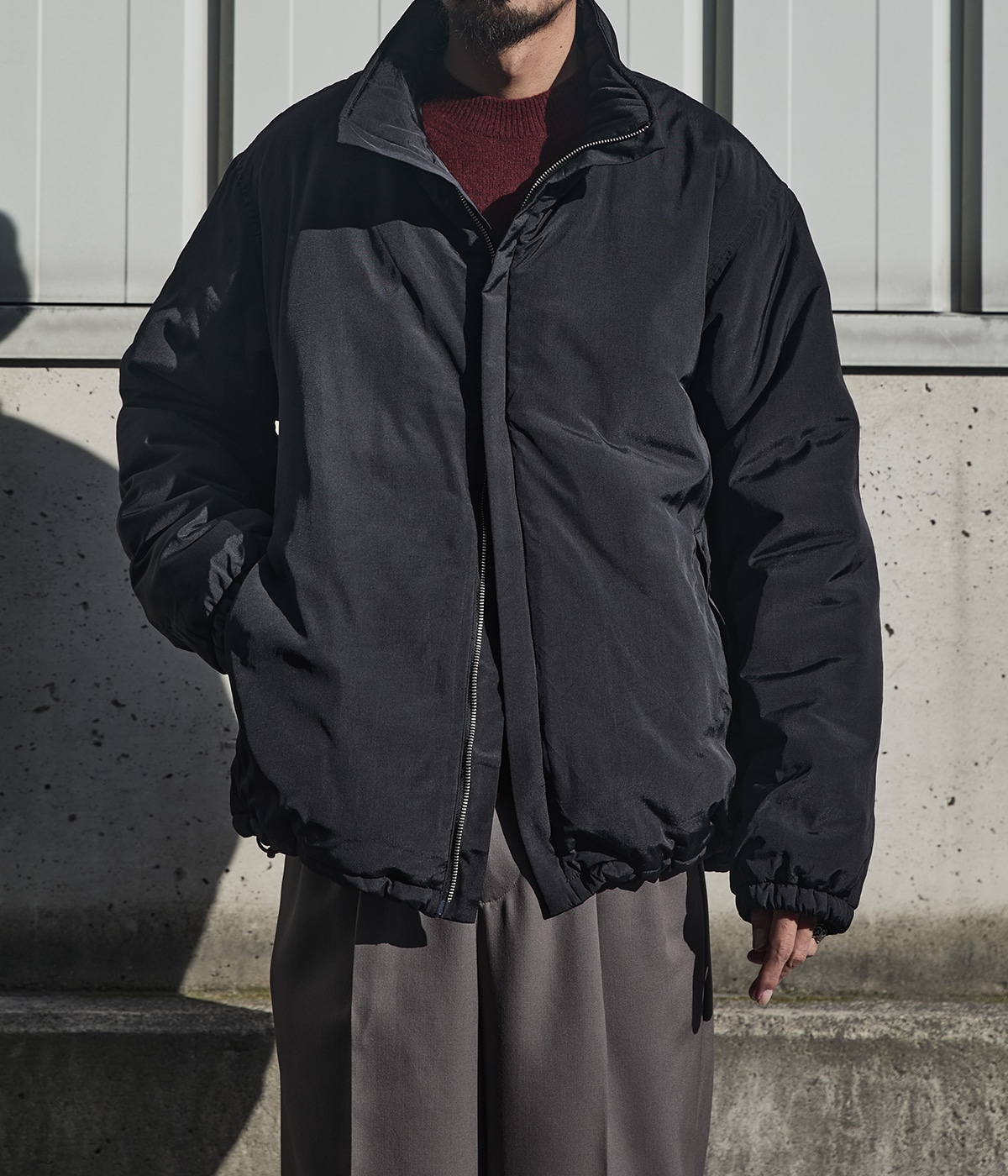 YOKE 別注 Silk Nylon Puffer Blouson サイズ2 別注 Silk Nylon Puffer Blouson | YOKE(ヨーク) / アウター ダウン
