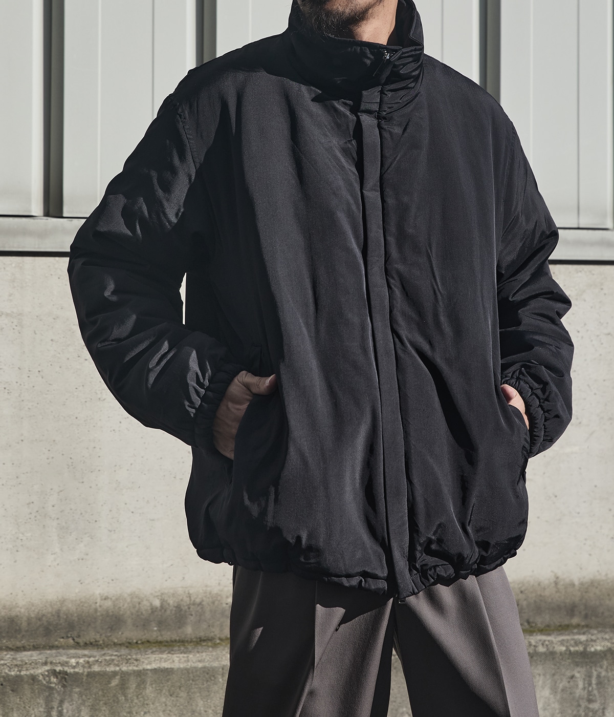 別注 Silk Nylon Puffer Blouson | YOKE(ヨーク) / アウター ダウン