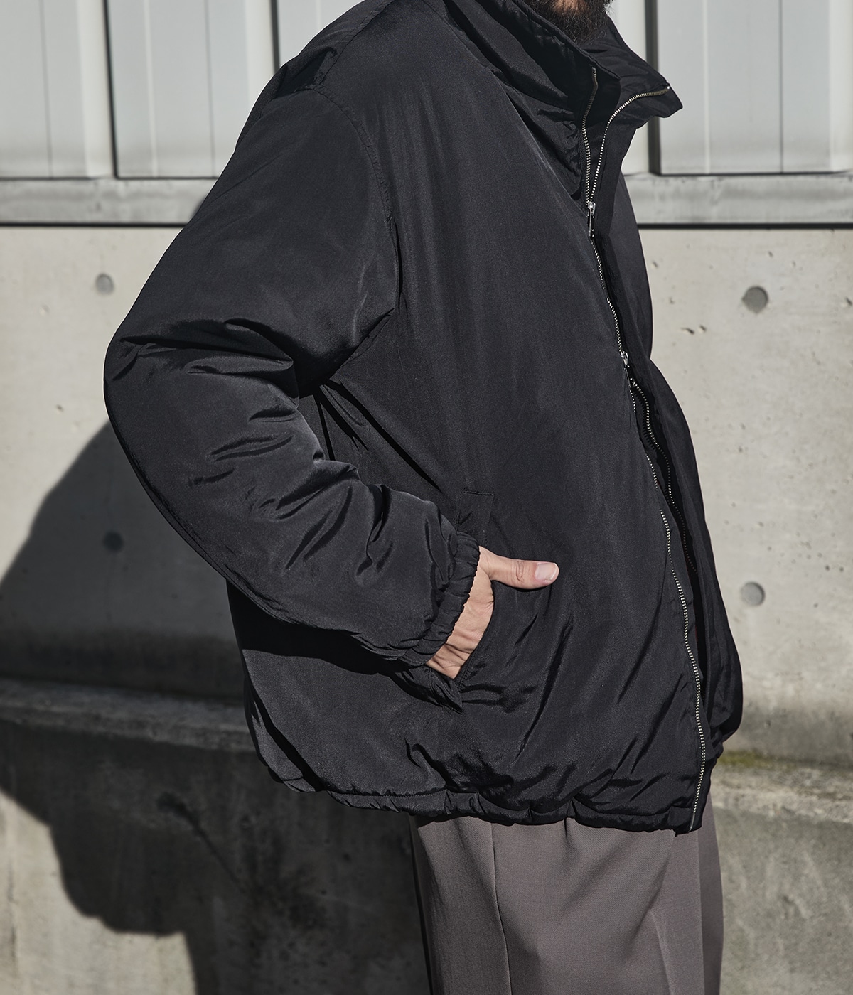 別注 Silk Nylon Puffer Blouson | YOKE(ヨーク) / アウター ダウン