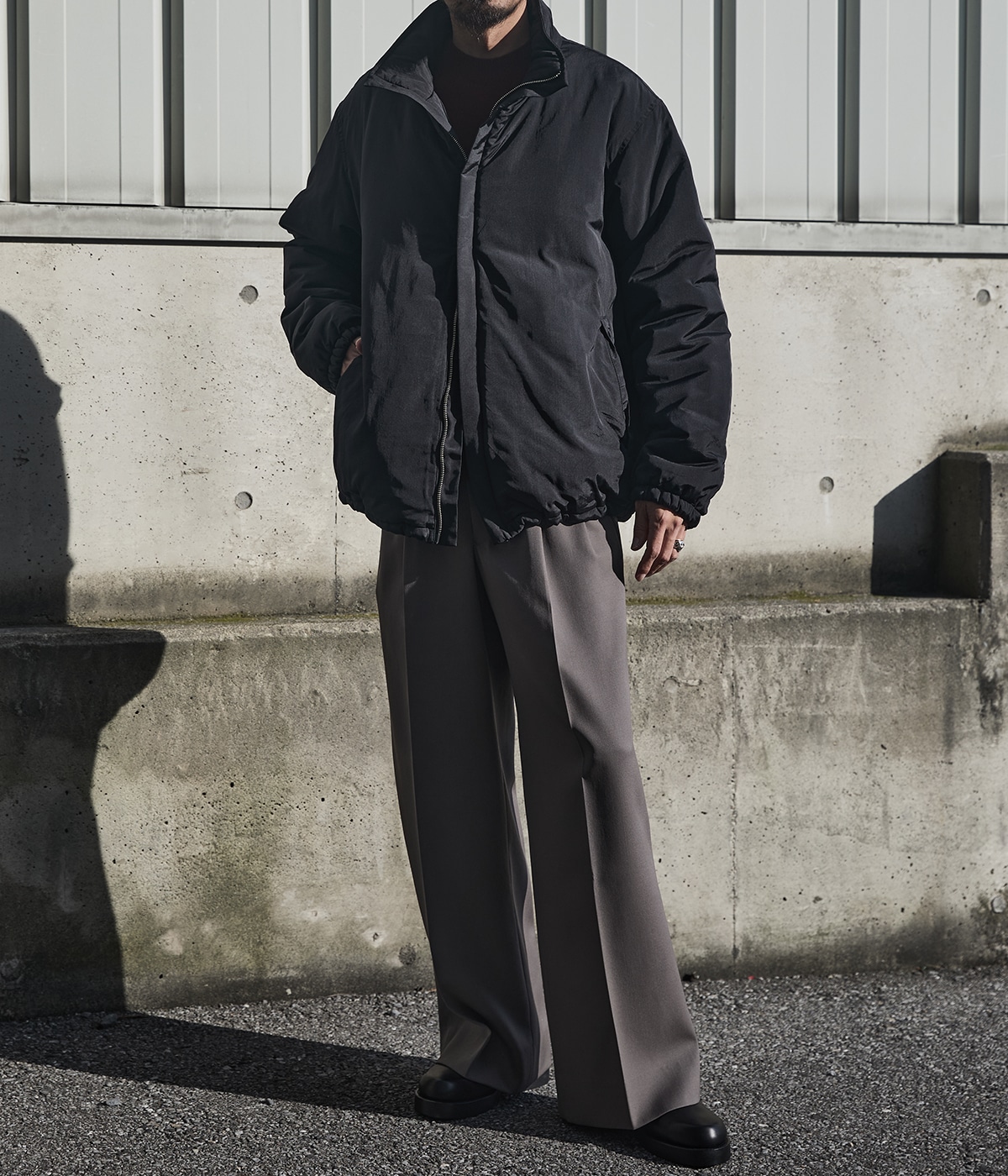 別注 Silk Nylon Puffer Blouson | YOKE(ヨーク) / アウター ダウン