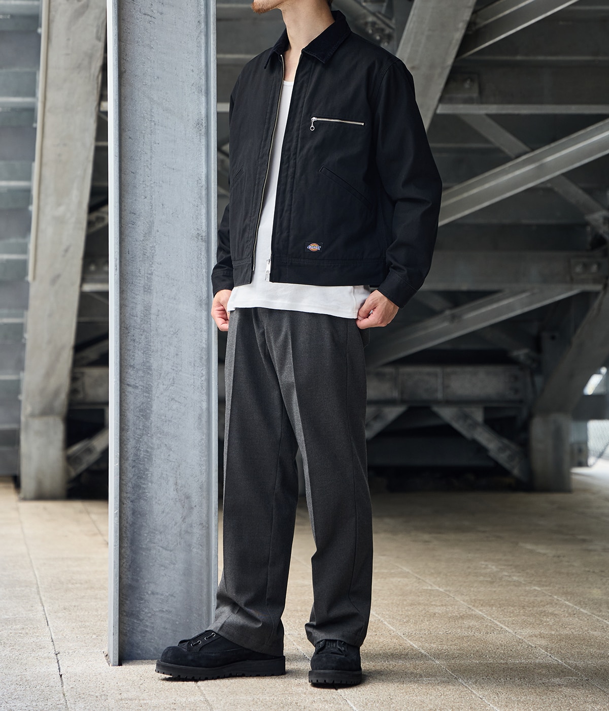 model（173cm） 着用サイズ：S