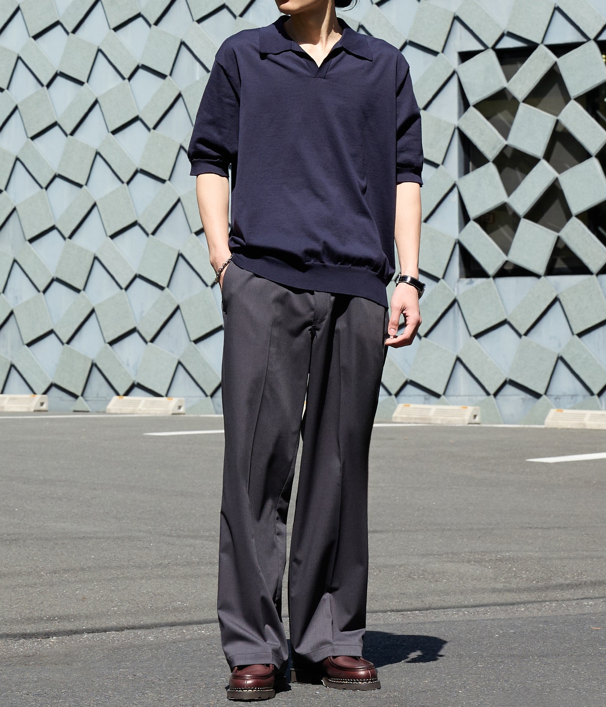 別注 THE SEAISLAND COTTON SKIPPER POLO S/S | BATONER