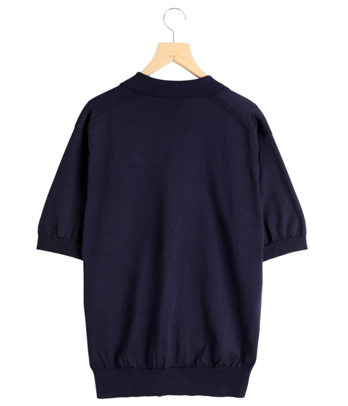 【美品】BATONER/バトナー スキッパーポロ サイズ3 ネイビー 別注 THE SEAISLAND COTTON SKIPPER POLO S/S | BATONER