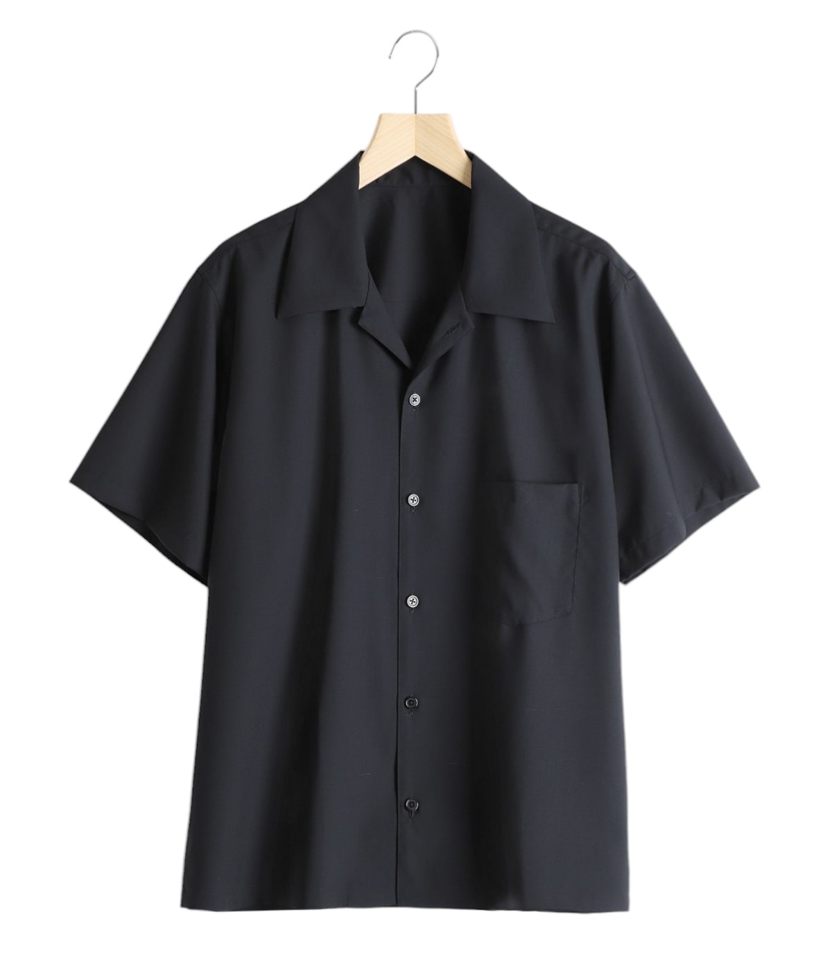 【新品未使用】Batoner ウールレギュラーカラーシャツ BATONER - MEN / WOOL REGULAR COLLAR SHIRT | 高品質なウールを