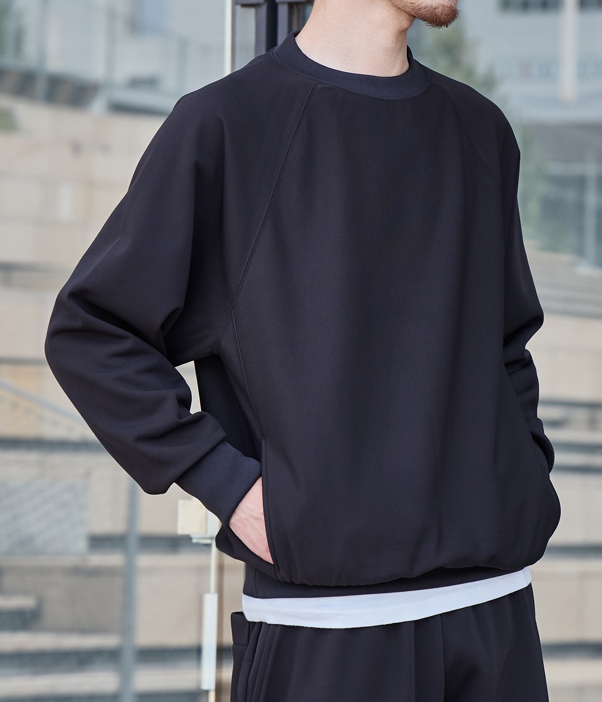 model（173cm） 着用サイズ：2