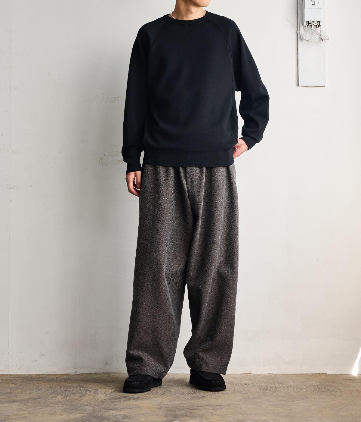 model（175cm） 着用サイズ：2