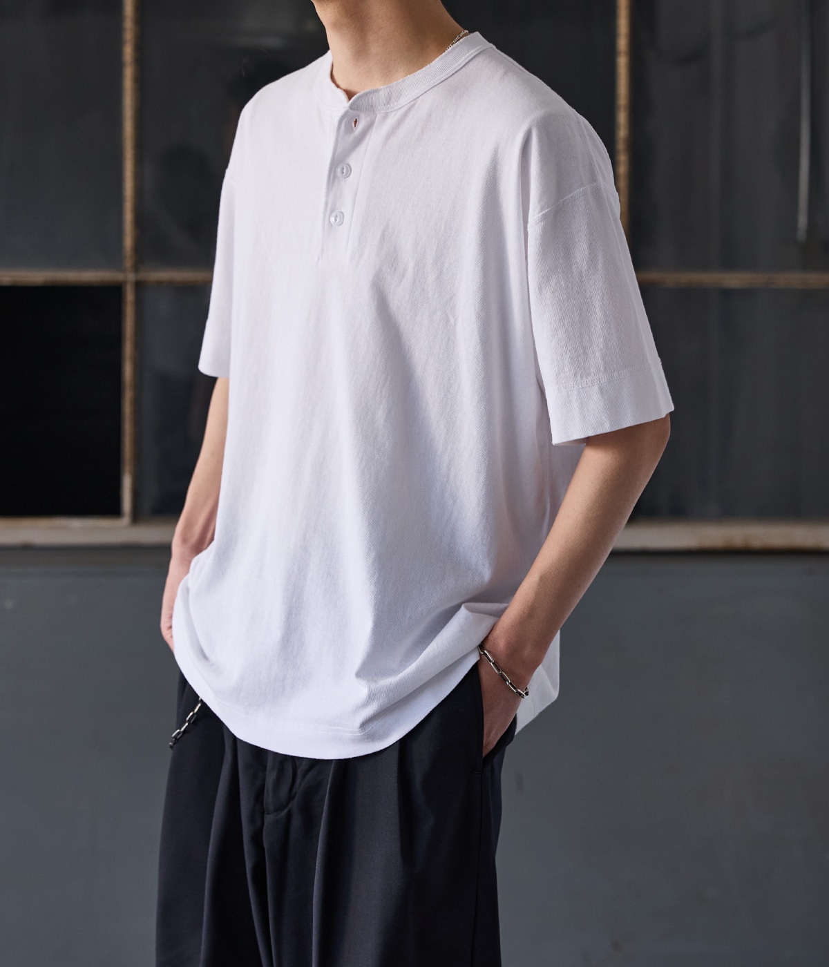 【予約】別注 WIDE HENLEY SHORT SLEEVE