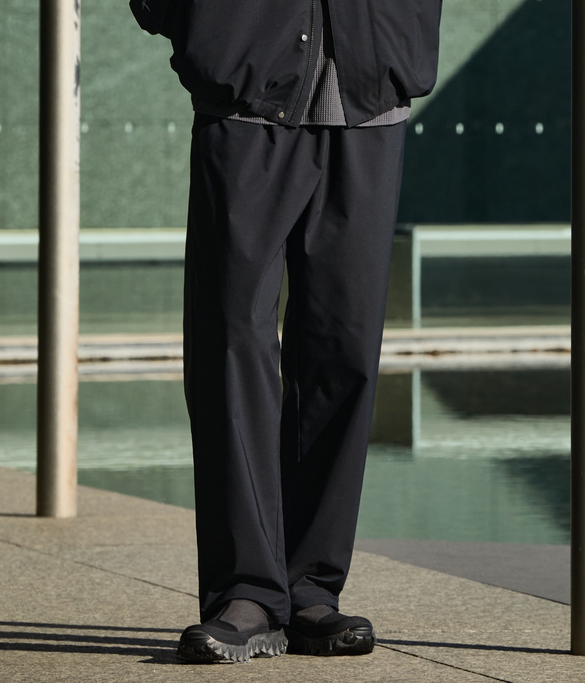 別注 DOUBLE WEAVE TUCK PANTS | Goldwin(ゴールドウイン