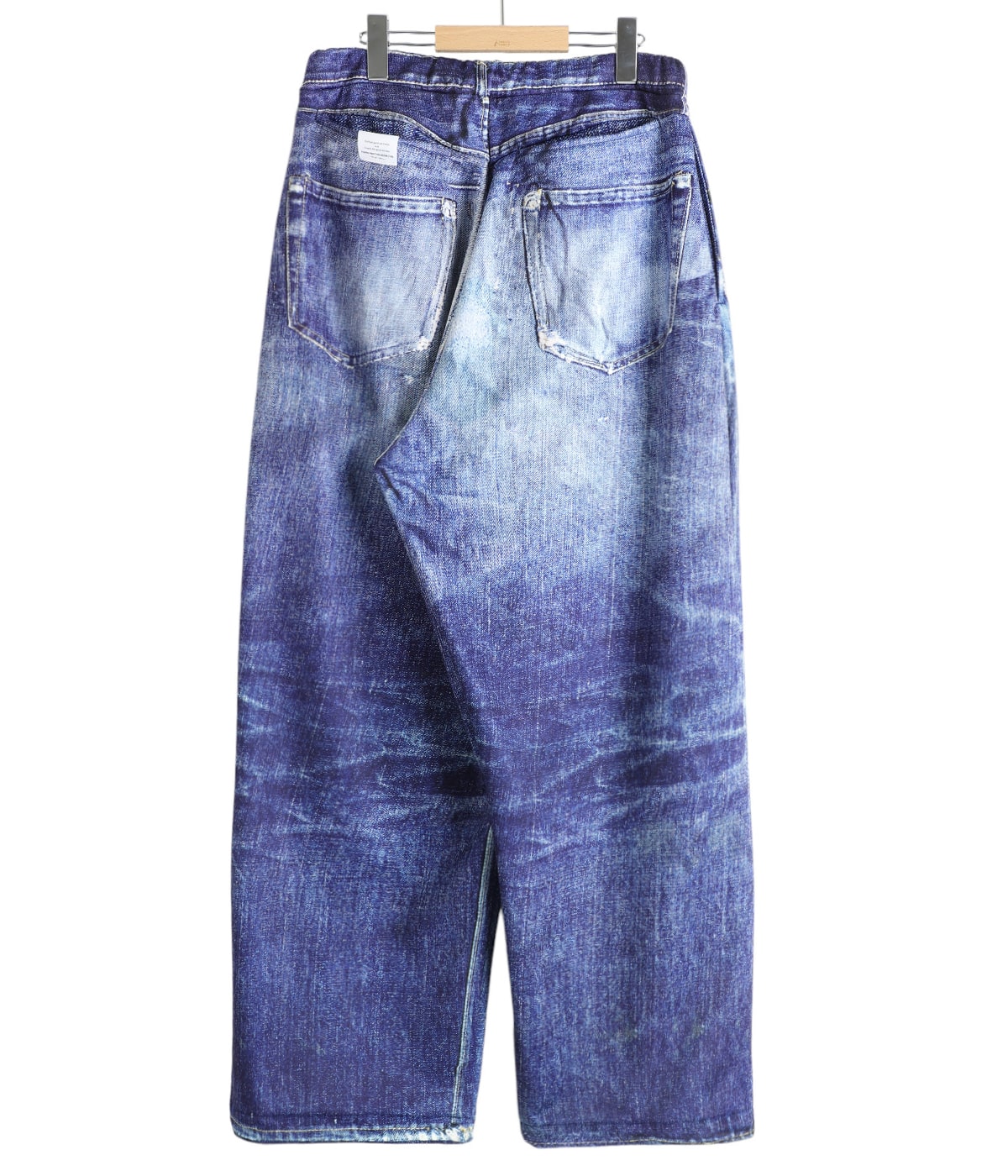 トーキングアバウト 別注 転写プリントワイドパンツ for ARKnets TALKING ABOUT THE ABSTRACTION、ARKnets別注のヴィンテージ