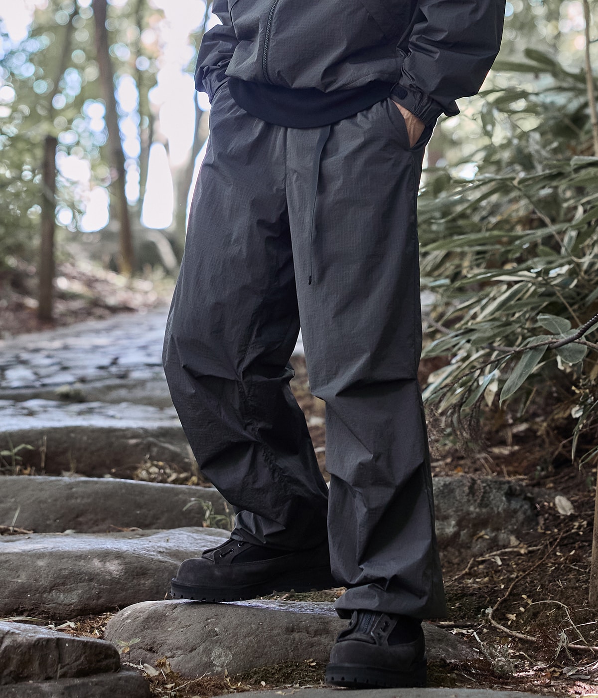 別注 Dope Dyed Rip-stop Wide Pants | Goldwin(ゴールドウイン