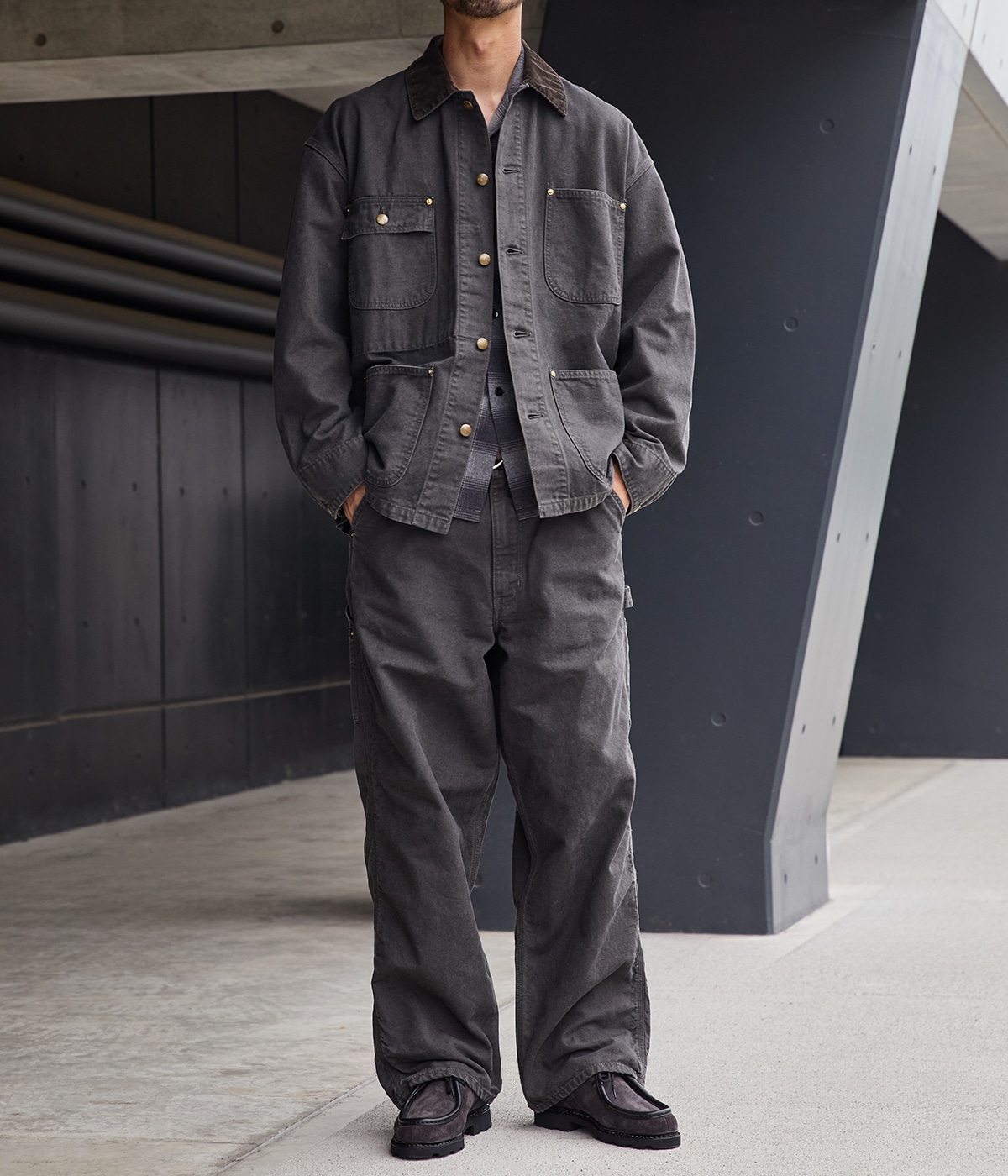 予約】別注 DAD'S FIT OXFORD PAINTER PANTS | orSlow