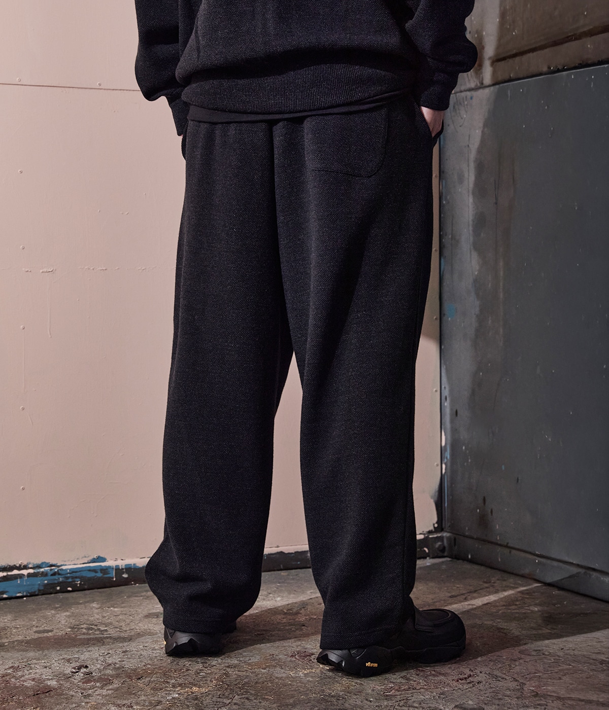 別注 Extra Light Moss Stitch Knit Pants | crepuscule(クレプス
