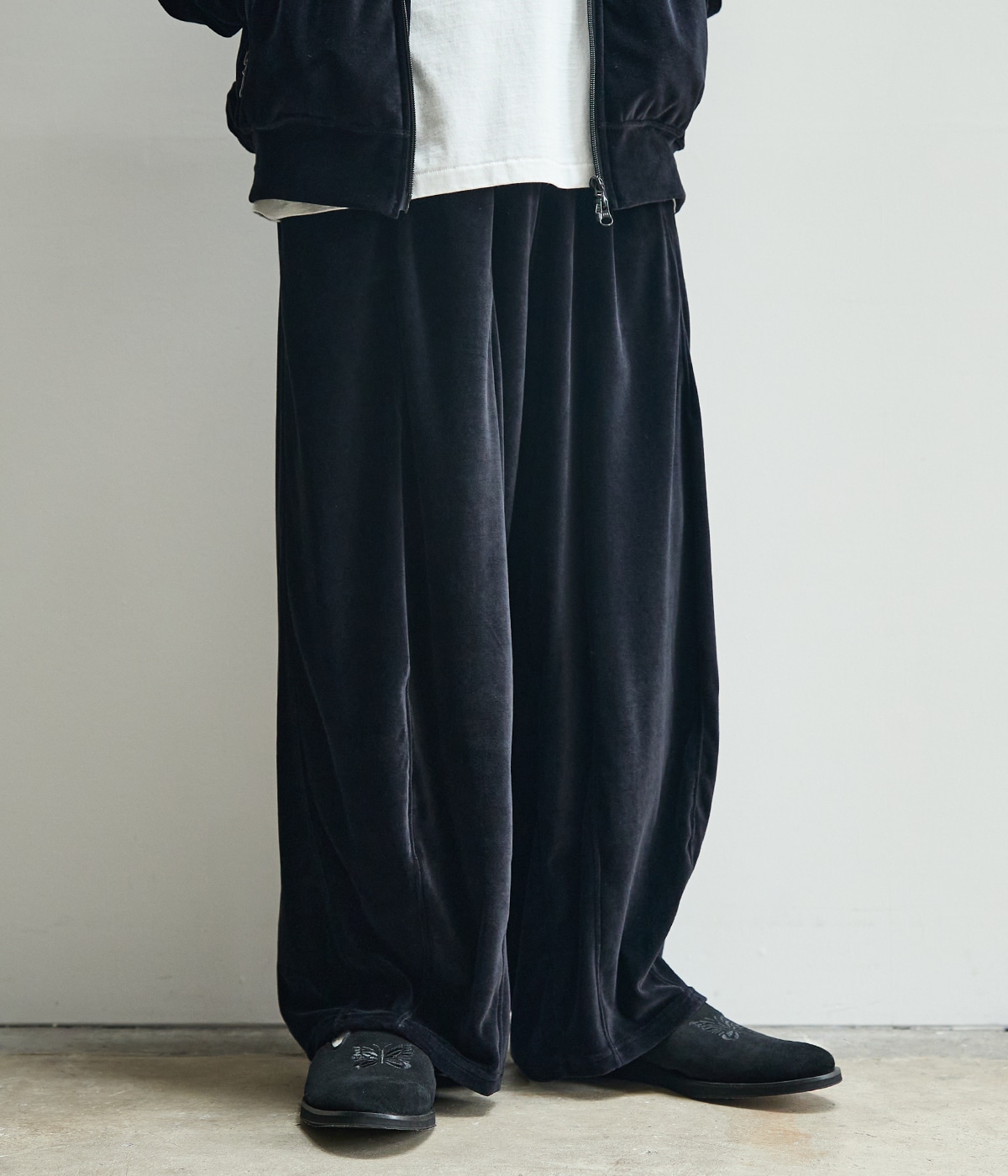 予約】別注 H. D. Track Pant - C/Pe Velour | NEEDLES