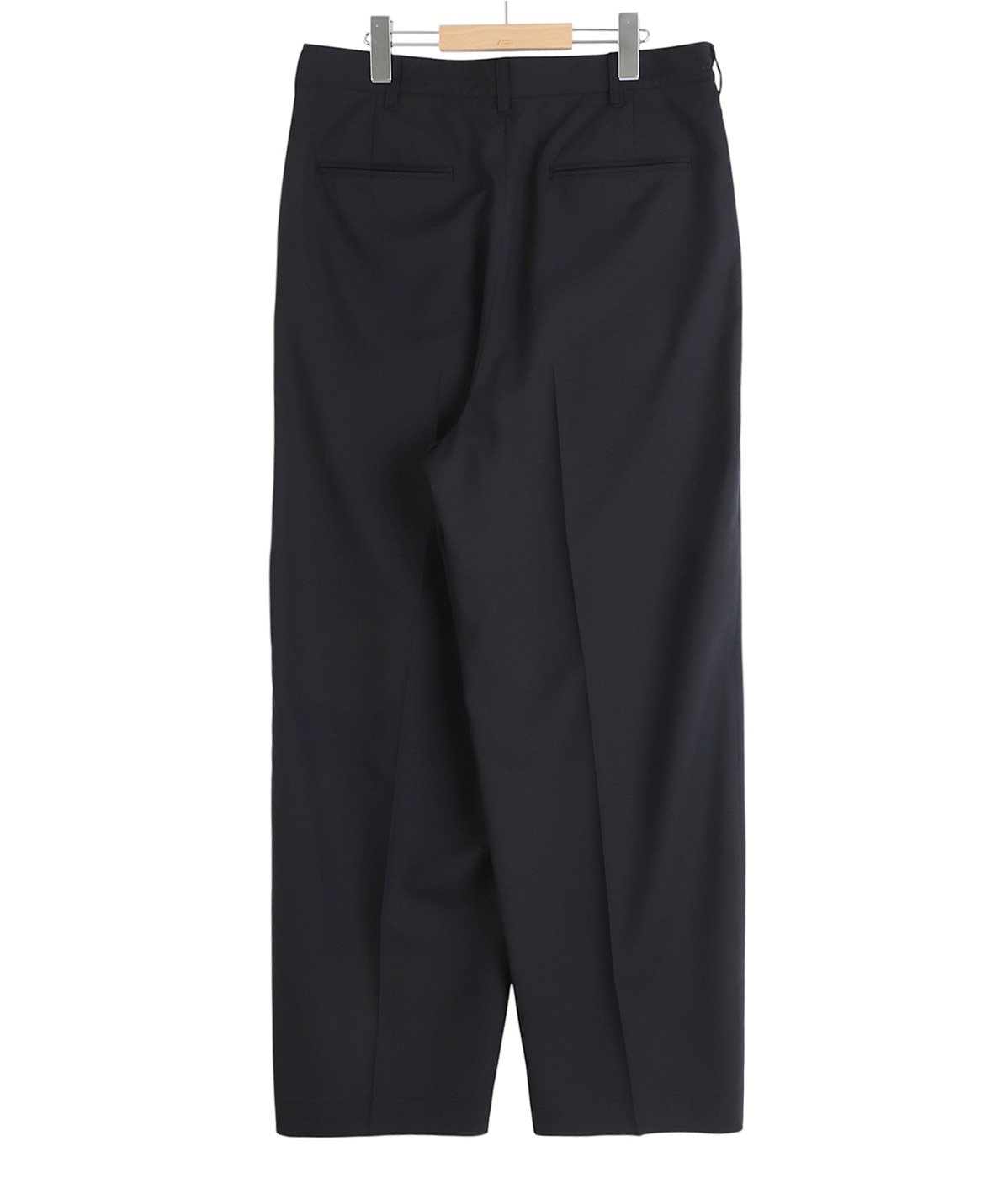 予約】別注 SUPER 160 SOLID WOOL 1TUCK PANTS | BATONER(バトナー