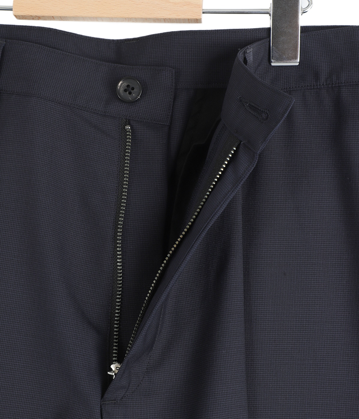 予約】別注 SUPER 160 SOLID WOOL 1TUCK PANTS | BATONER(バトナー