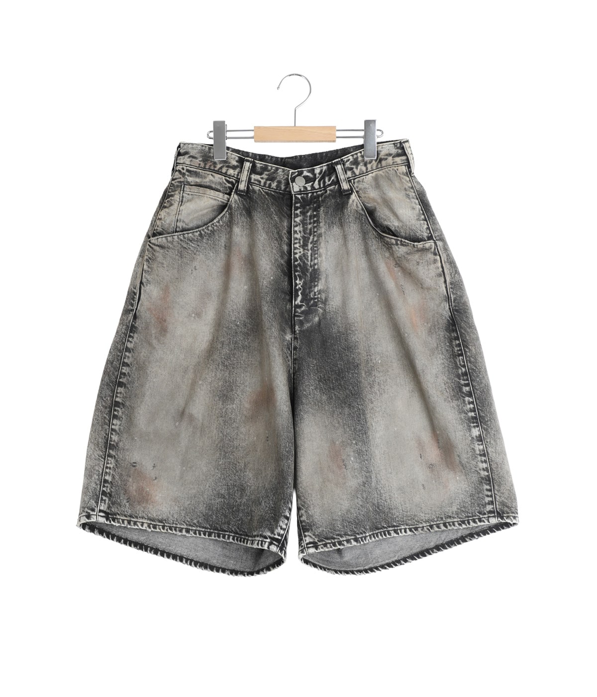 別注 AGING DENIM SHORTS | ANCELLM(アンセルム) / パンツ デニム 