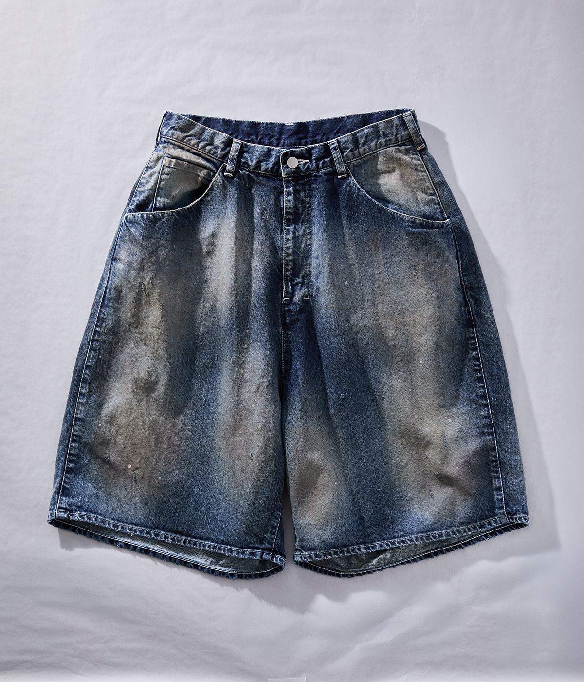 別注 AGING DENIM SHORTS | ANCELLM(アンセルム) / パンツ デニム