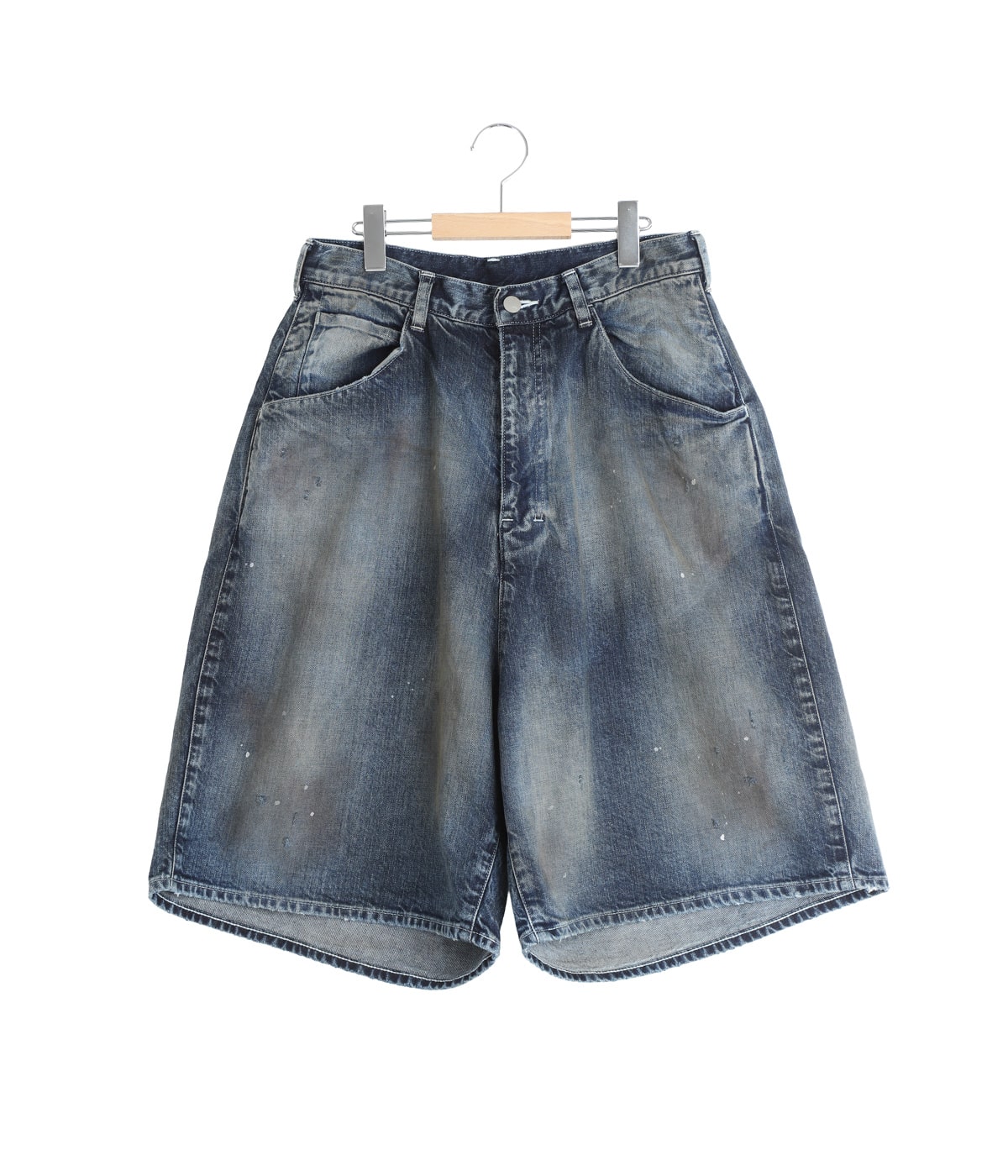 別注 AGING DENIM SHORTS | ANCELLM(アンセルム) / パンツ デニム