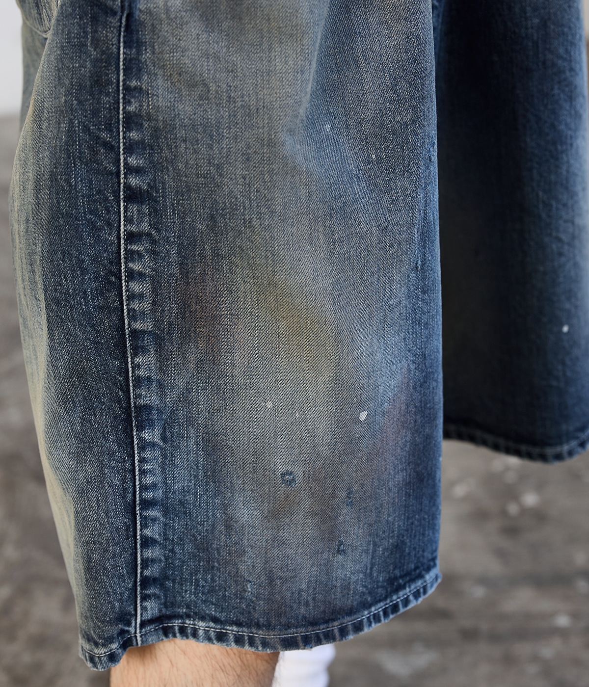 別注 AGING DENIM SHORTS | ANCELLM(アンセルム) / パンツ デニム 