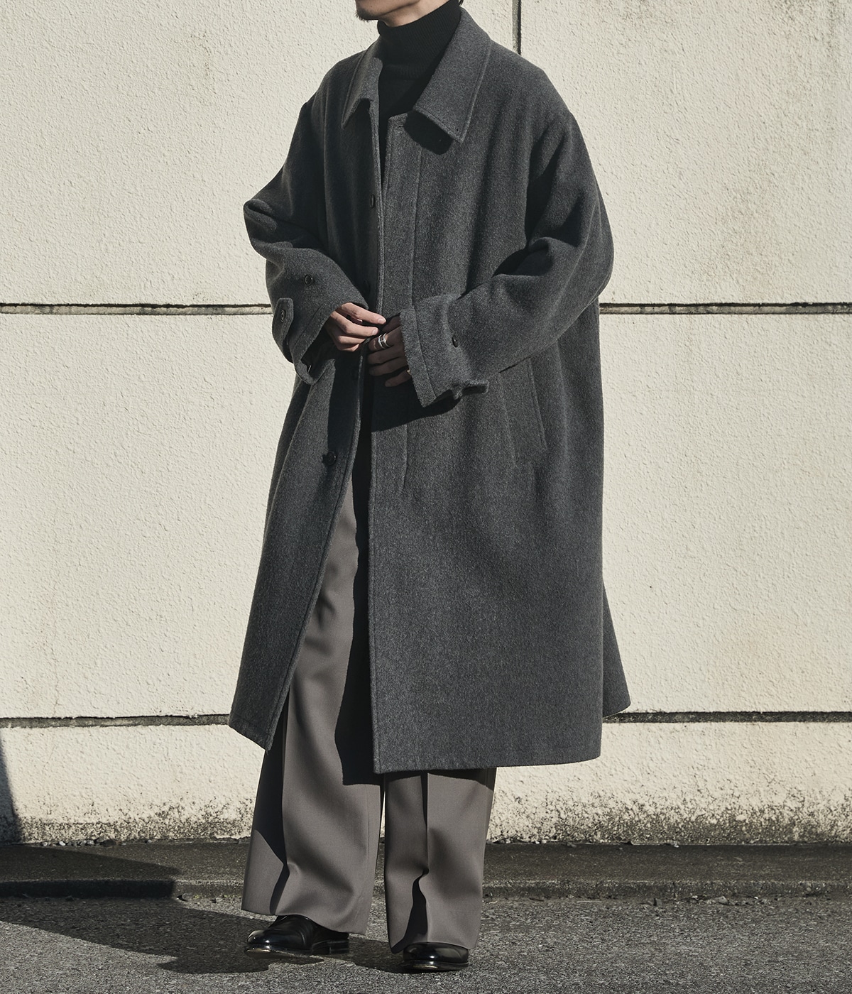 別注 NAPPING MELTON - BALMACAAN COAT | URU(ウル) / アウター コート