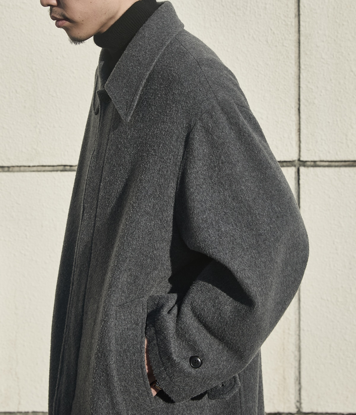 別注 NAPPING MELTON - BALMACAAN COAT | URU(ウル) / アウター コート