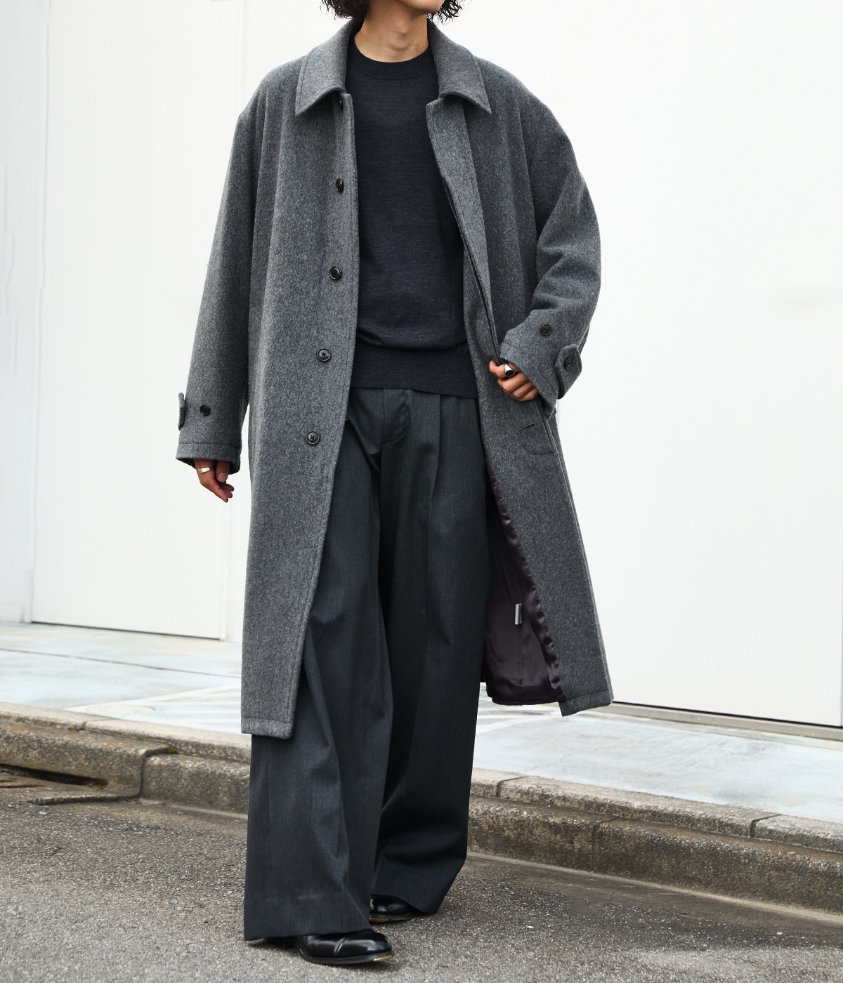 別注 NAPPING MELTON - BALMACAAN COAT | URU(ウル) / アウター