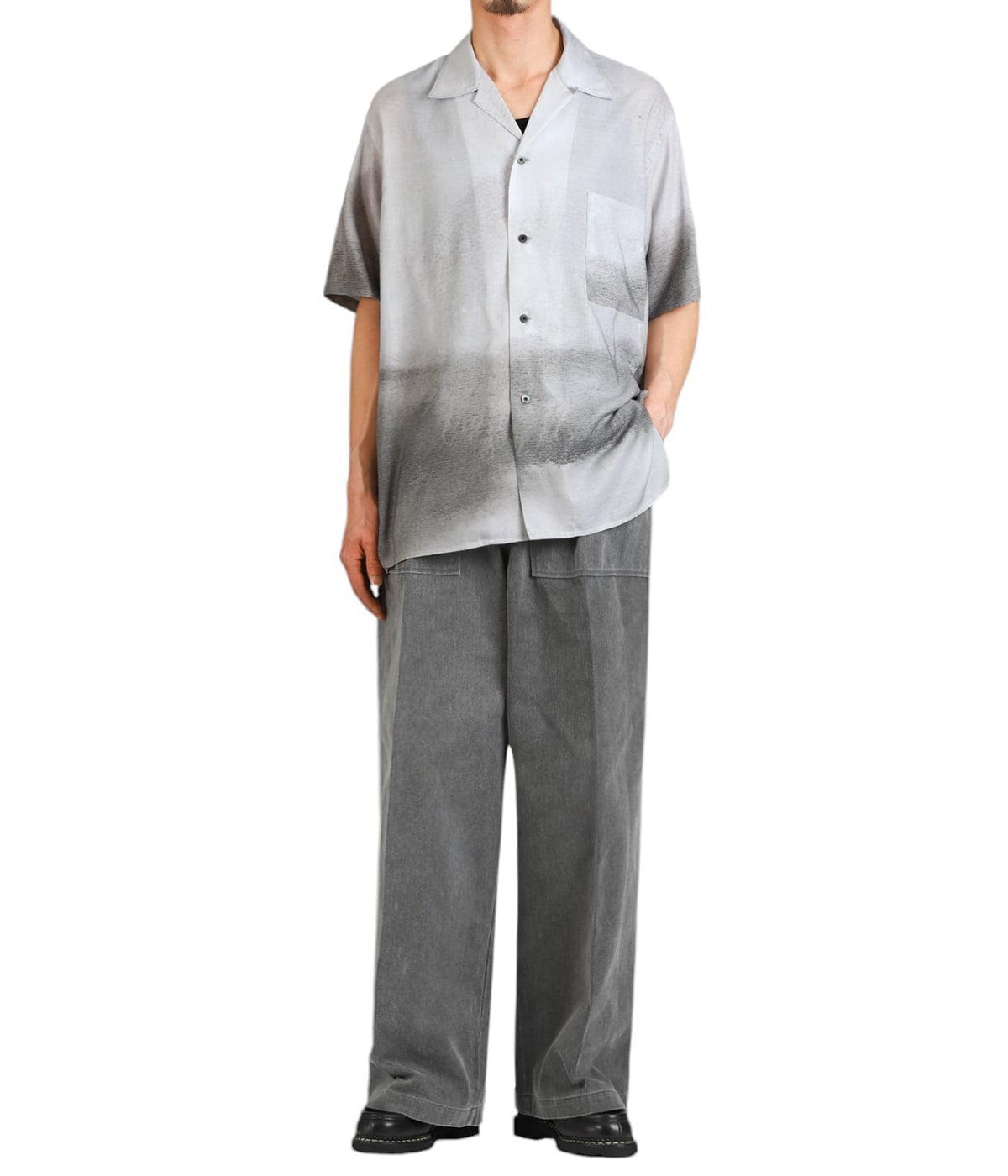 25SS YOKE 別注 LANDSCAPE S/S SHIRTS EX 別注 LANDSCAPE S/S SHIRTS EX | YOKE(ヨーク) / トップス 半袖
