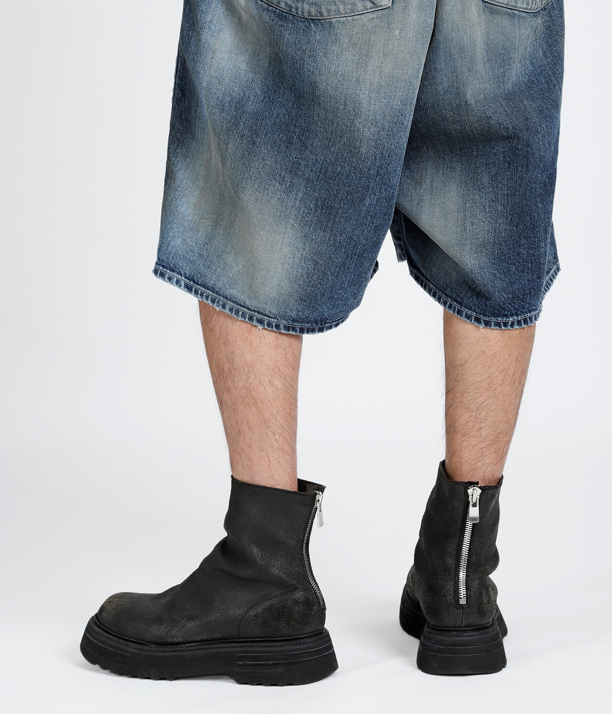 別注 BACK ZIP BOOTS | GUIDI(グイディ) / シューズ レザーシューズ 