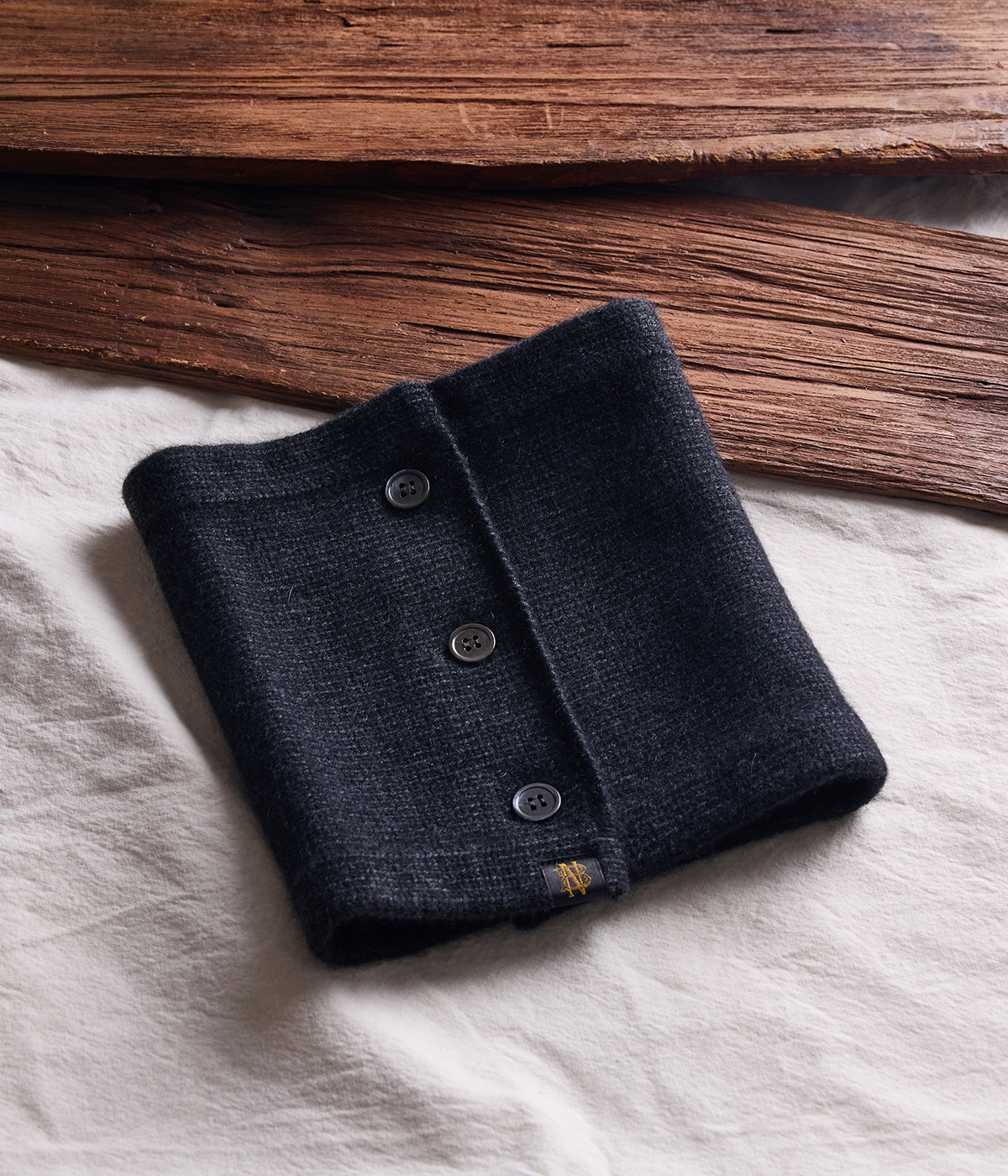 【予約】別注 ヘビーウエイト カシミヤ スヌード