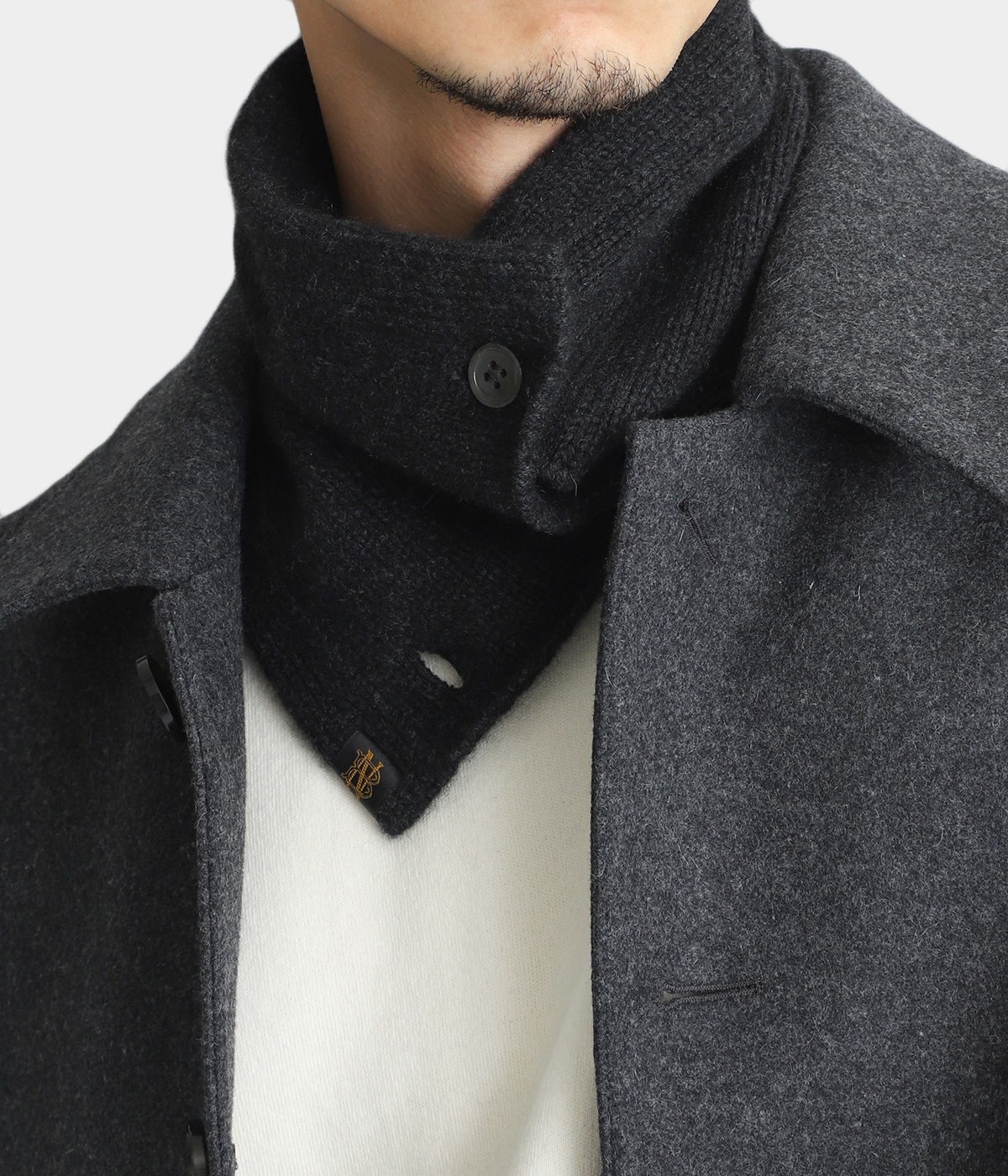 別注 ヘビーウエイト カシミヤ スヌード | BATONER(バトナー