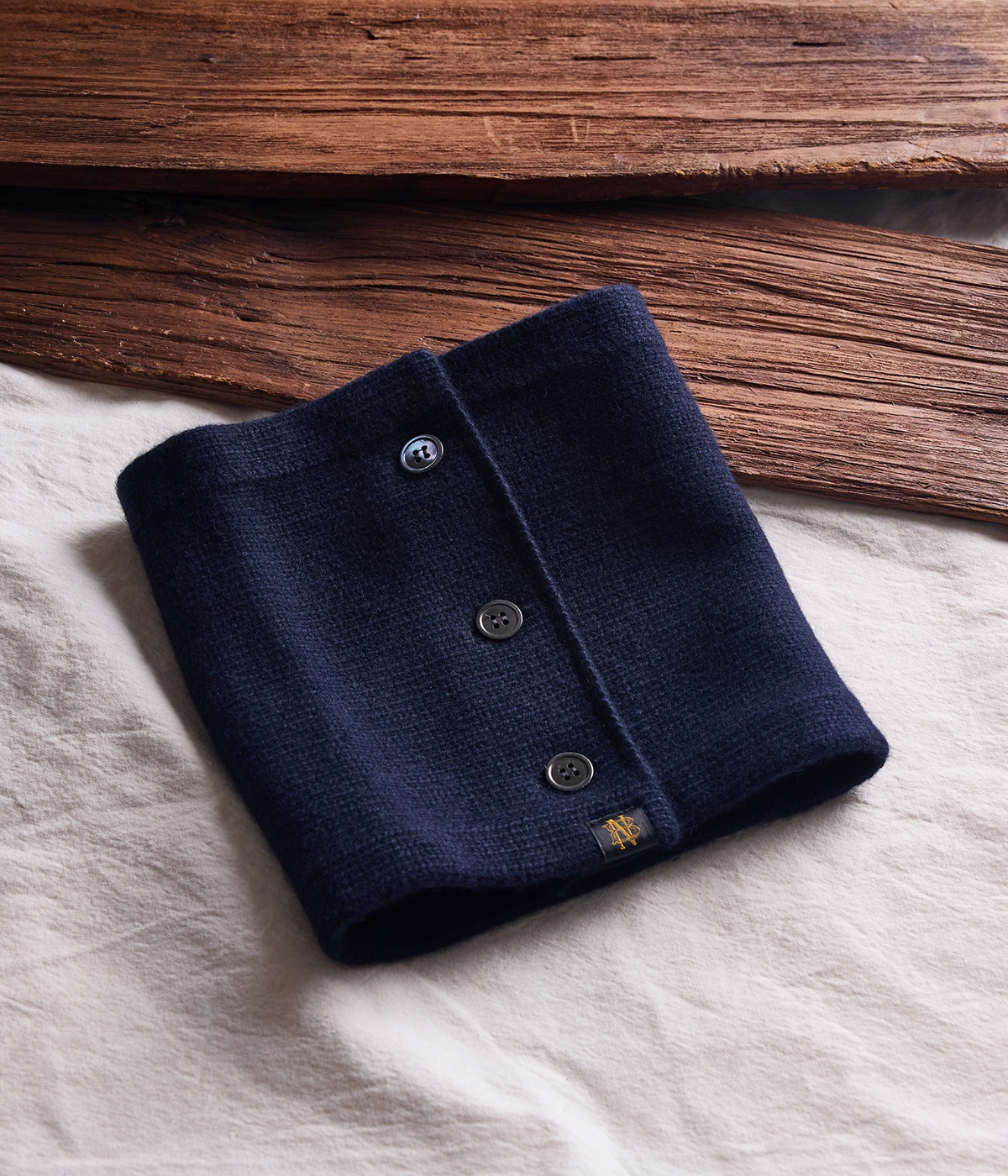 【予約】別注 ヘビーウエイト カシミヤ スヌード