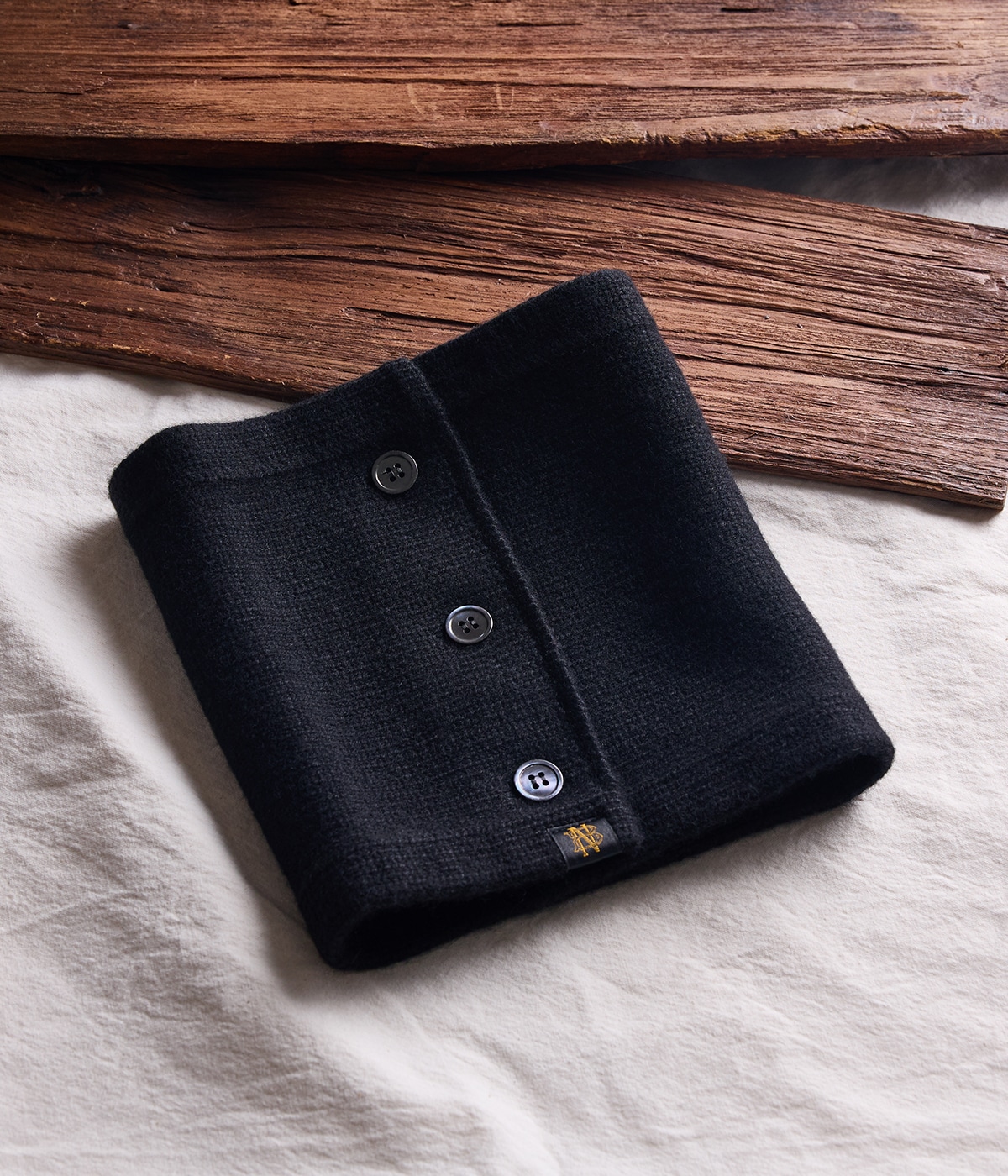 【予約】別注 ヘビーウエイト カシミヤ スヌード