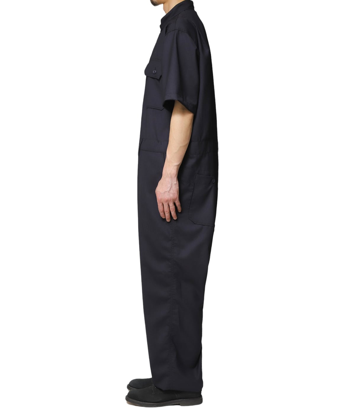 ENGINEERED GARMENTS ブラックオーバーオール S ENGINEERED GARMENTS ブラックオーバーオール S