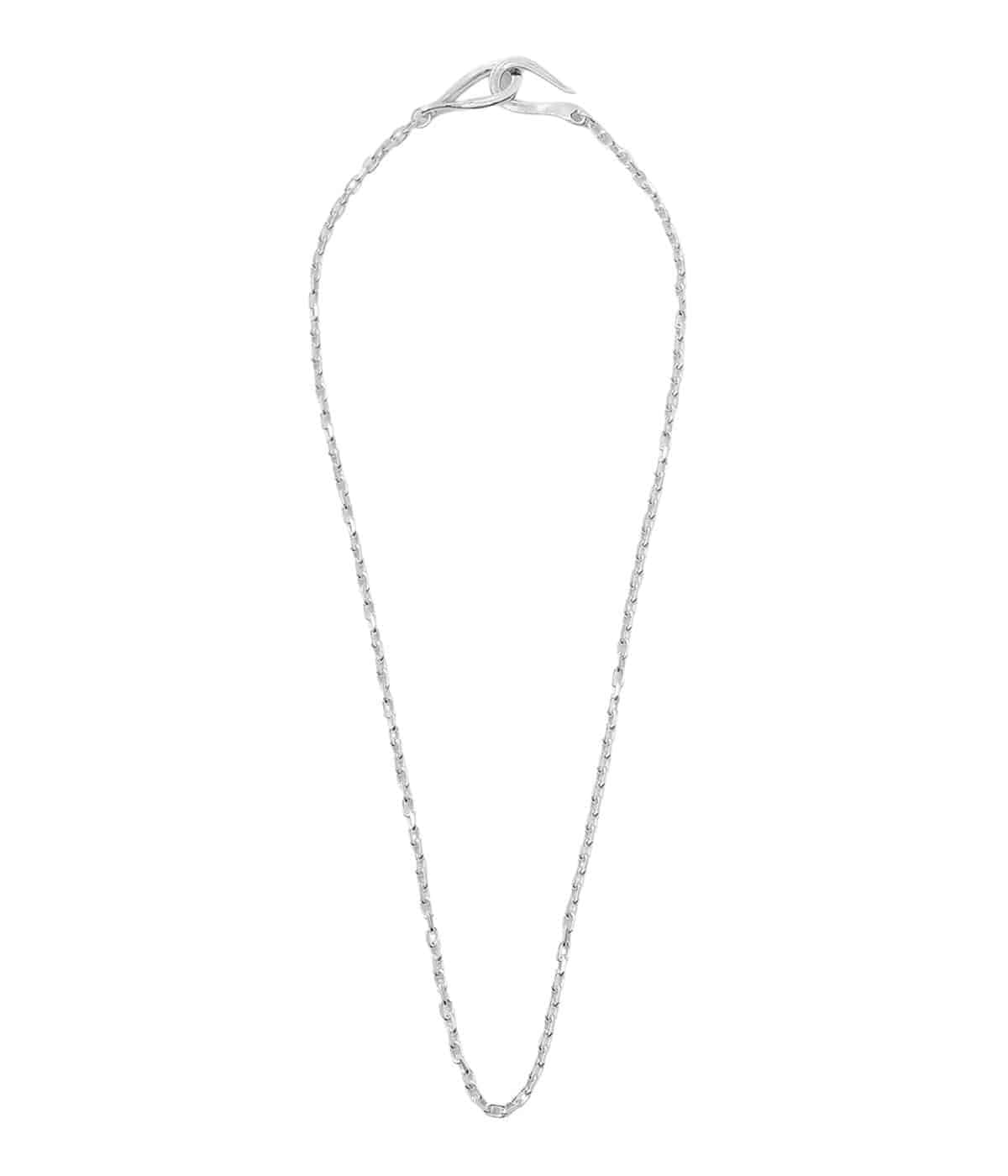 ラリースミス　チェーン　美品　シルバー　50cm ラリースミスチェーン美品シルバー50cm
