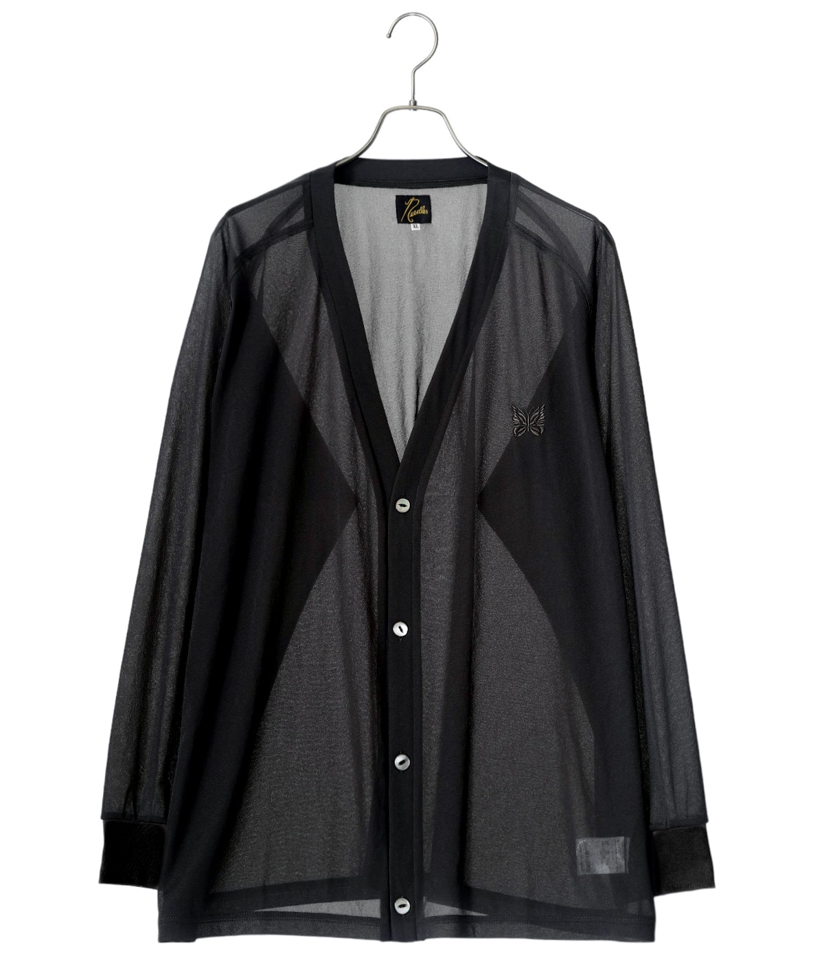 V Neck Cardigan - Poly Tricot Chiffon | NEEDLES(ニードルズ