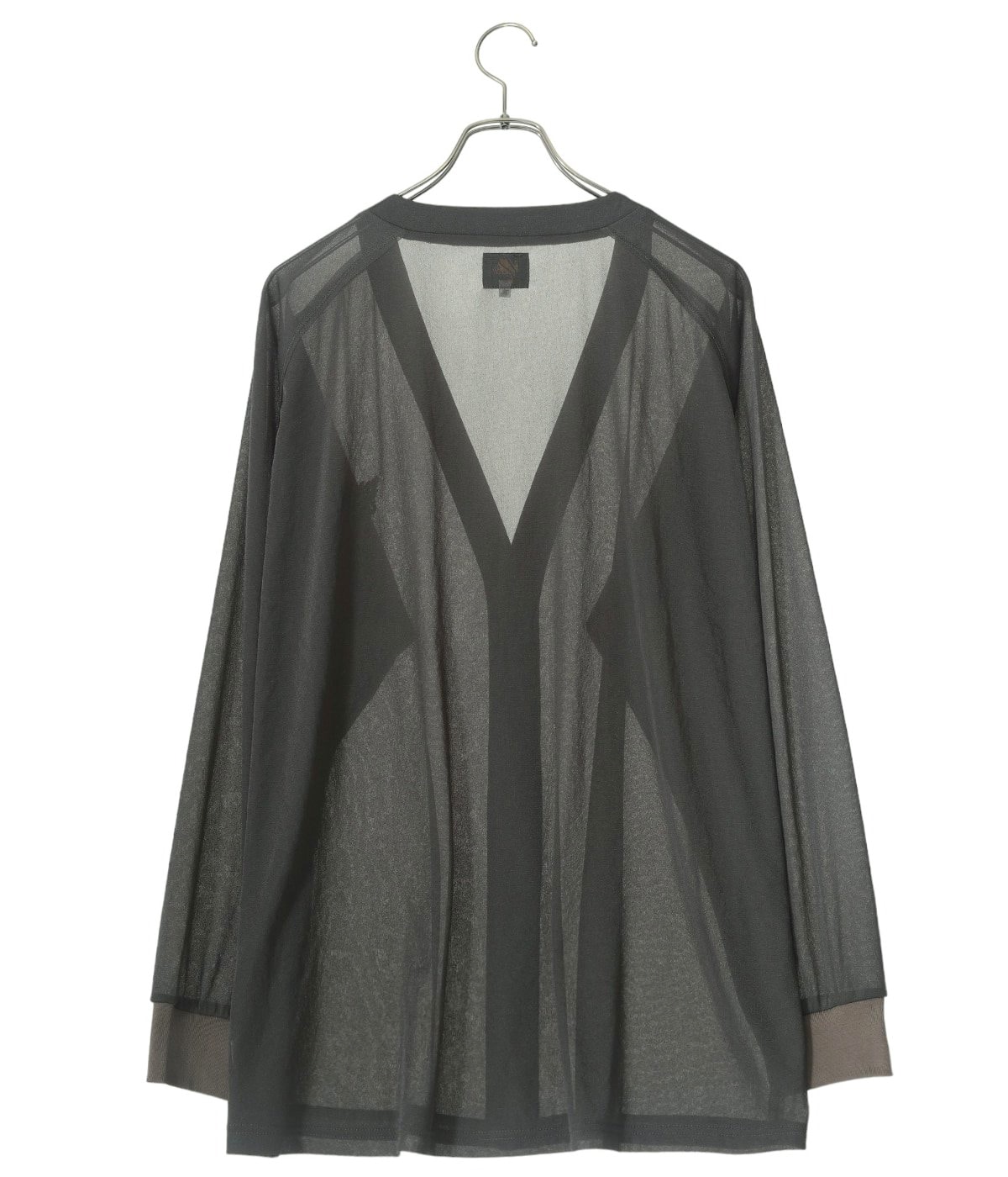 V Neck Cardigan - Poly Tricot Chiffon | NEEDLES(ニードルズ