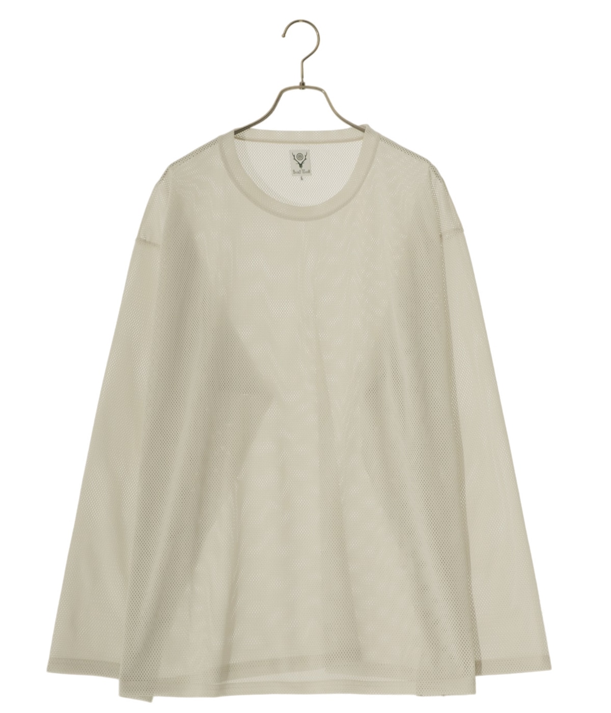 S.S. Crew Neck Shirt - Knit Mesh | South2 West8(サウスツー