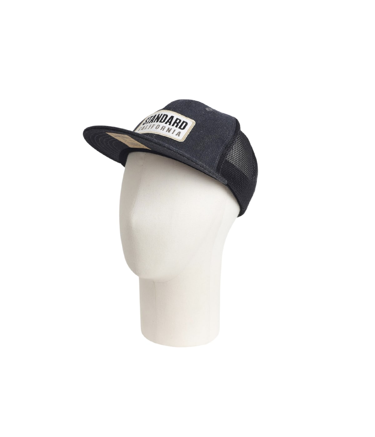 SD Box Logo Patch Denim Mesh Cap | STANDARD CALIFORNIA