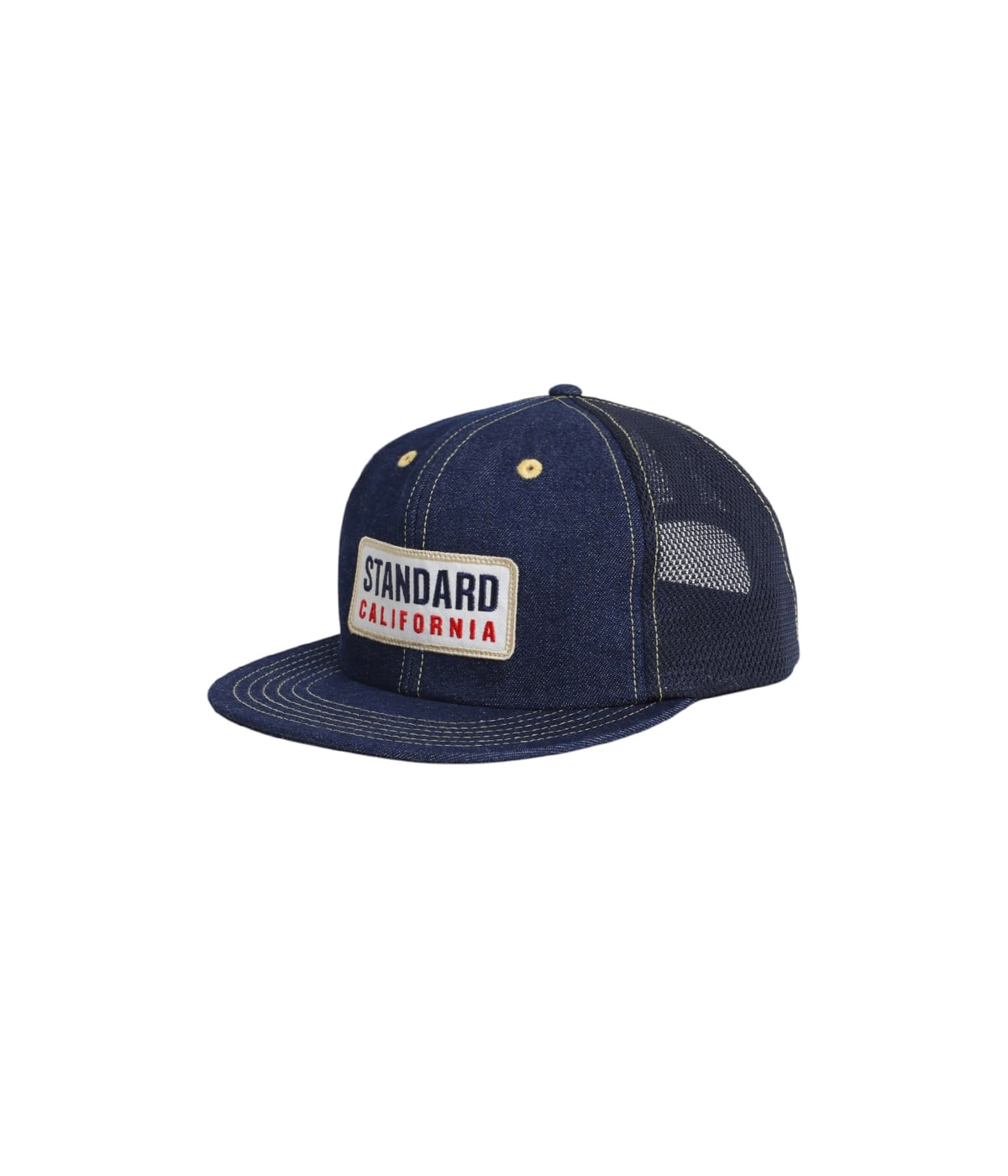 Standard California メッシュキャップ ネイビー STANDARD CALIFORNIA]コラボメッシュキャップ NAVY | 国産高級ウェット