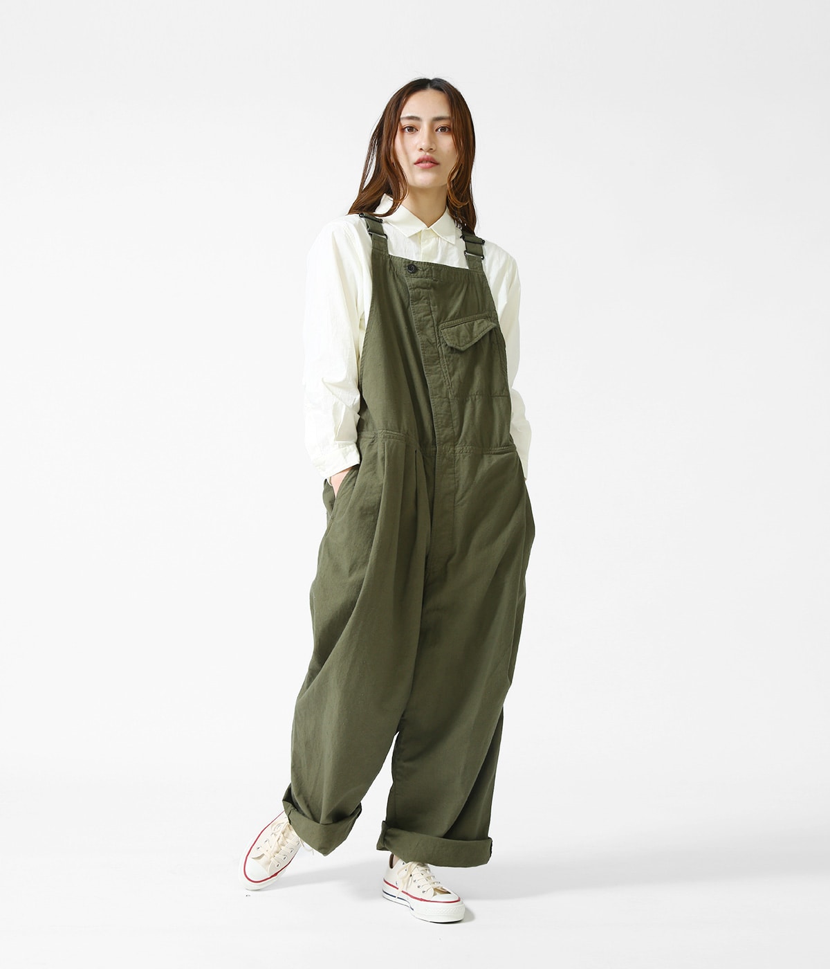 outil ウティ pantalon saix オーバーオール サロペット 1