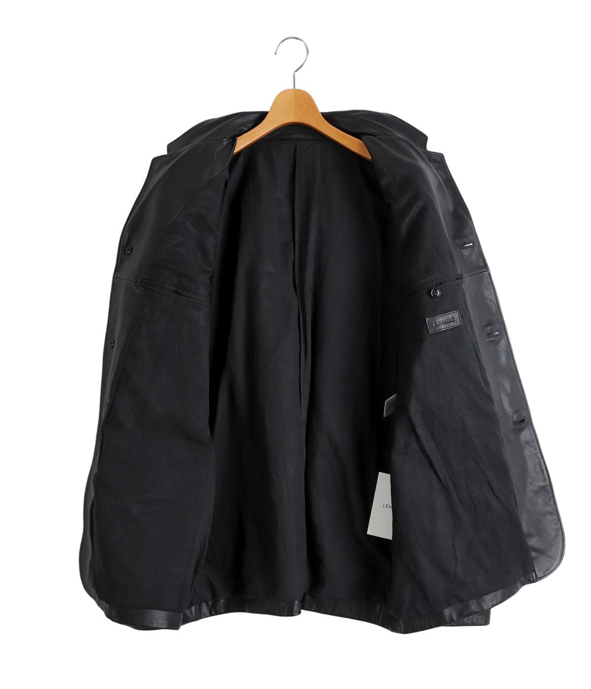 YM/1239 LEMAIRE ルメールブラックジャケット カバーオール YM/1239 LEMAIRE ルメールブラックジャケット カバーオール