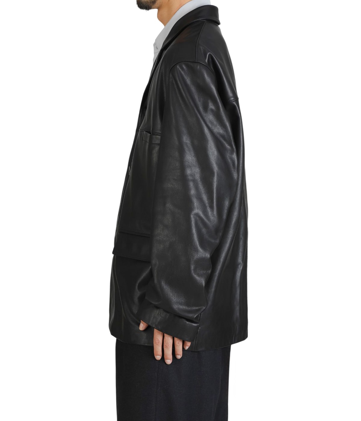 専用　LEMAIRE ルメール　レザージャケット　leather 28360960_57781305_600.jpg