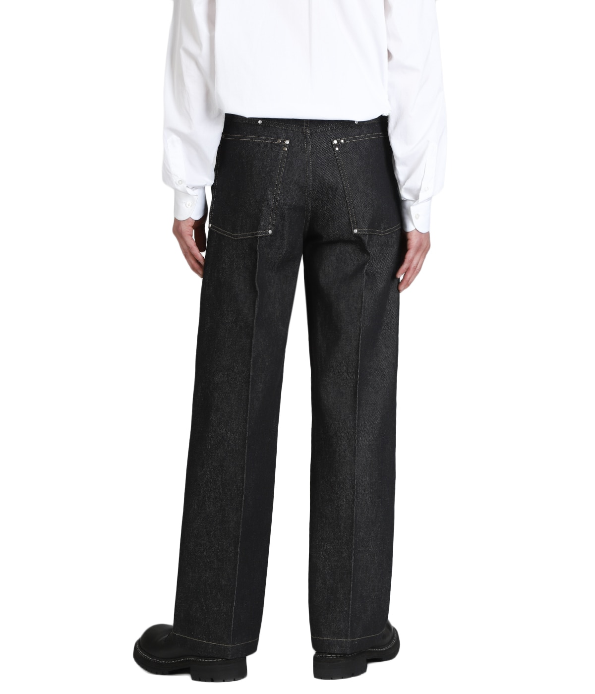 WIDE PANT WITH STUDS | LEMAIRE(ルメール) / パンツ デニムパンツ