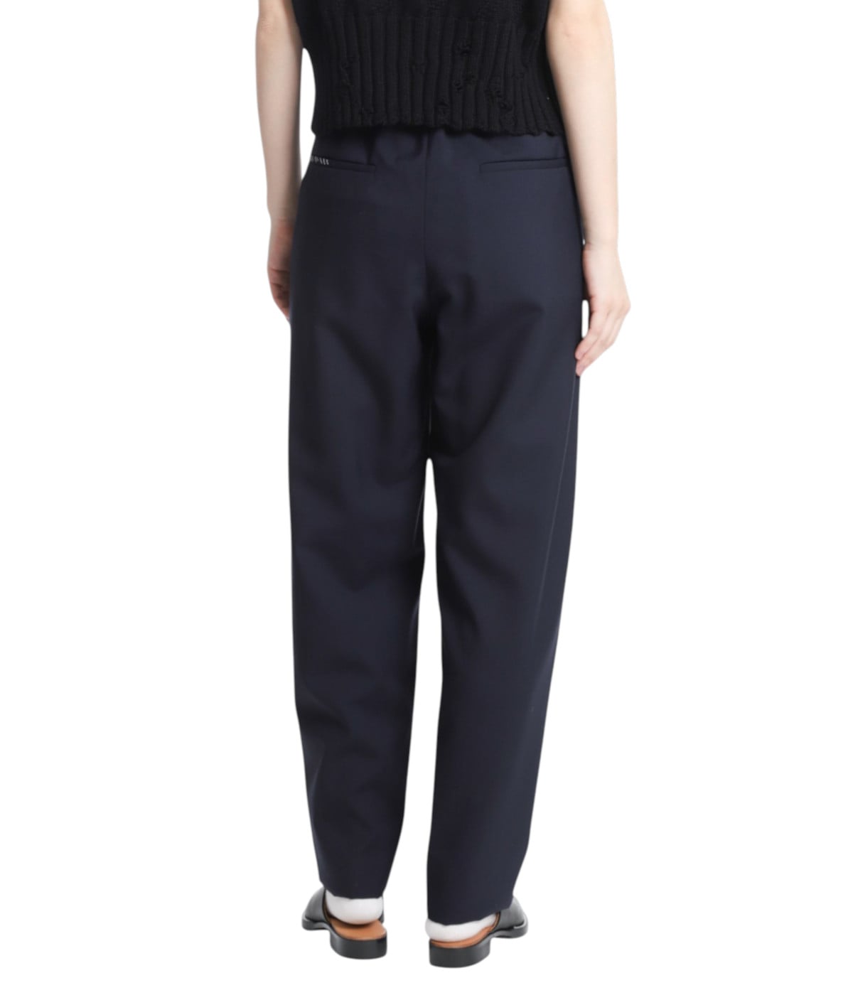 Marni スラックス ネイビー　イタリア製 楽天市場】ネイビー パンツ（ブランドマルニ）（メンズ
