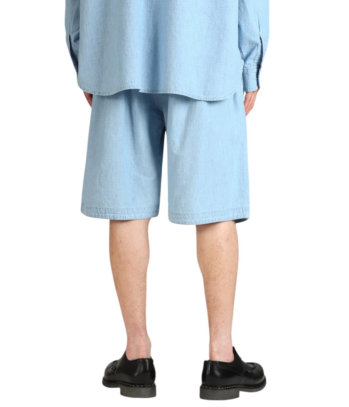 SHAWSHANK CHAMBRAY GATHERED SHORTS | PORTER CLASSIC(ポーター
