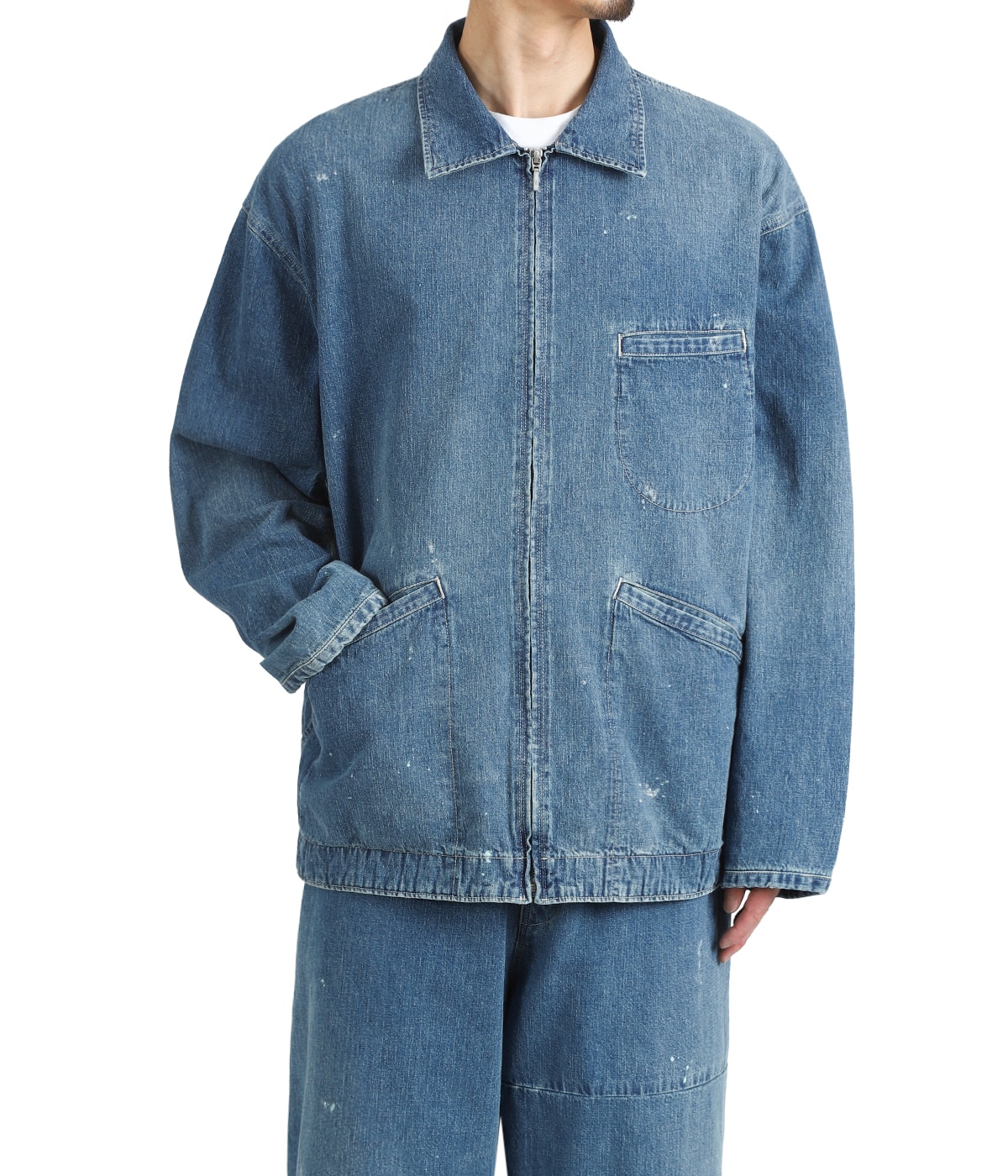 BREAKFAST DENIM ZIP UP JACKET | PORTER CLASSIC(ポータークラシック