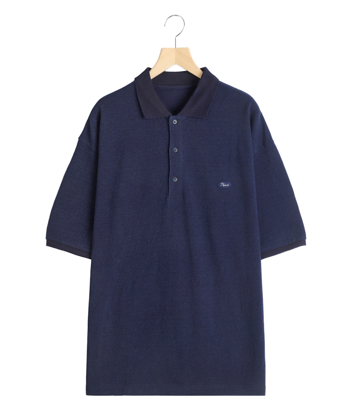 H/W INDIGO POLO SHIRT | PORTER CLASSIC(ポータークラシック