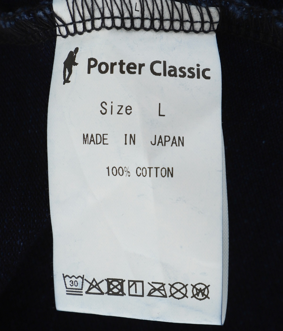 H/W INDIGO POLO SHIRT | PORTER CLASSIC(ポータークラシック