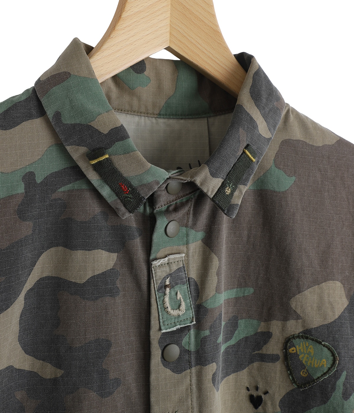 ALOHA CAMOUFLAGE SHIRT JACKET | PORTER CLASSIC(ポータークラシック 