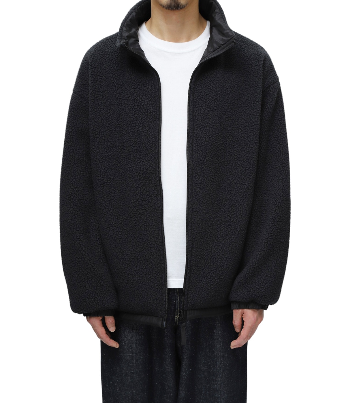 LINER NYLON FLEECE ZIP UP | PORTER CLASSIC(ポーター